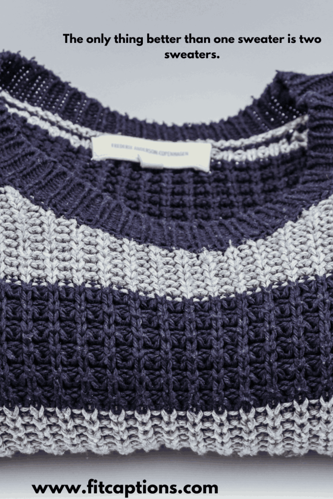 Cute Ugly Sweater Instagram Captions