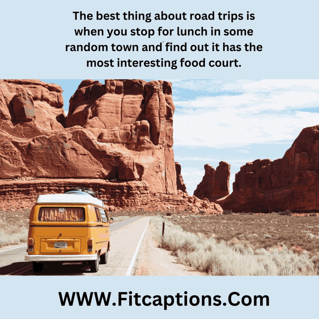 Funny Road Trip Captions for Instagram
