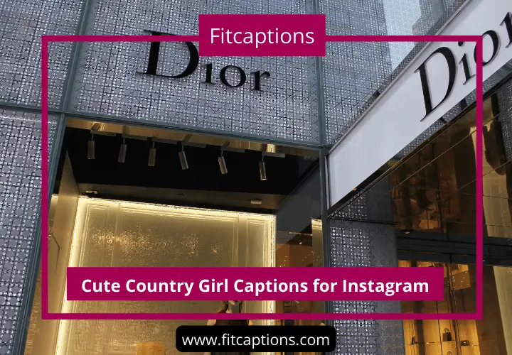 Dior Captions for Instagram