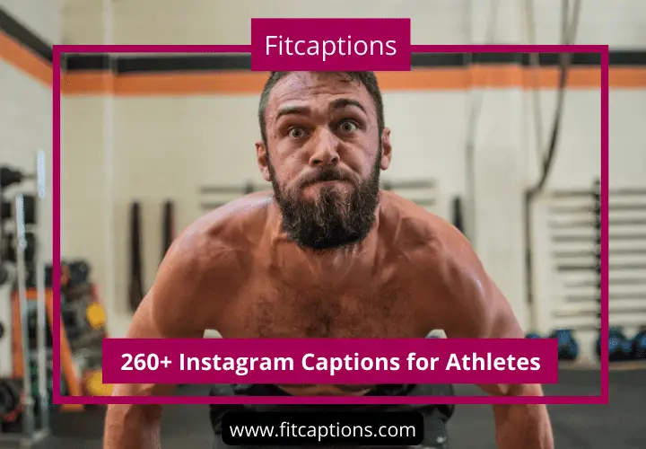 Instagram Captions for Athletes