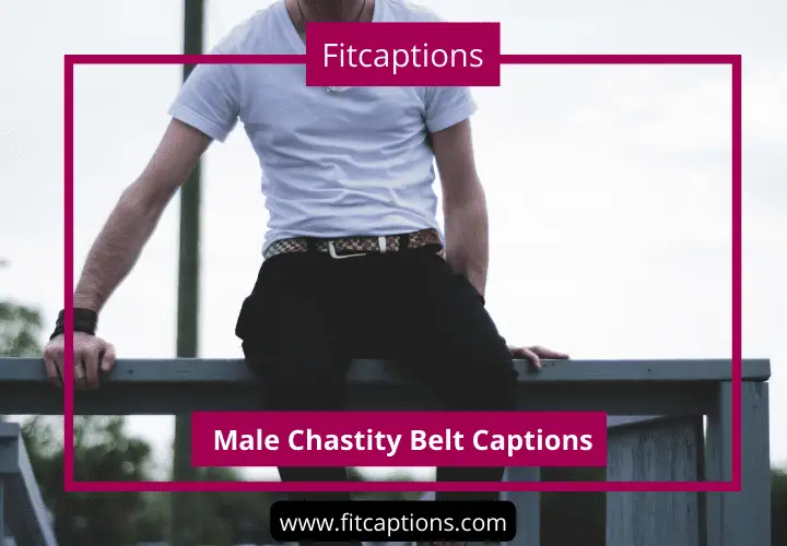 Male Chastity Belt Captions