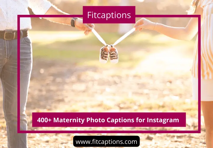 Maternity photo captions for instagram