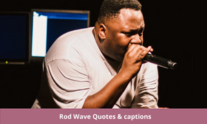 Rod Wave Quotes & captions