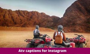 Atv captions for Instagram 2