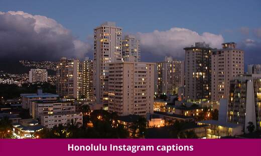 Honolulu Instagram captions