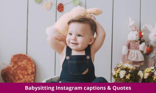 Babysitting Instagram captions