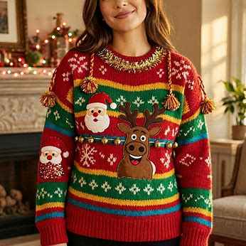 Best Hilariously Ugly Christmas Sweater Captions