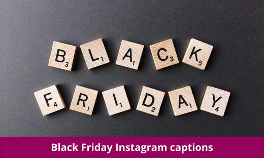 Black Friday Instagram captions