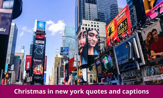 Christmas in New York quotes