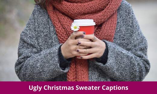 Ugly Christmas Sweater Captions