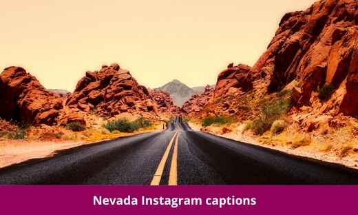Nevada Instagram captions
