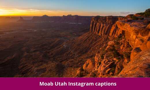 Moab Utah Instagram captions