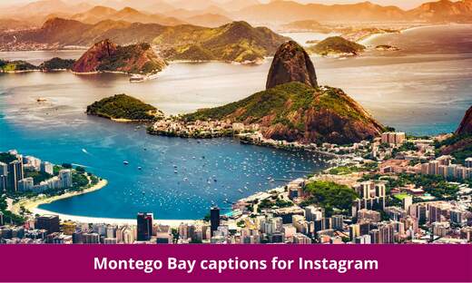 Montego Bay captions for Instagram