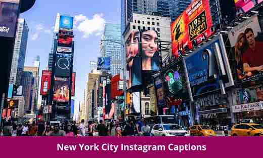 150+ New York City Instagram Captions