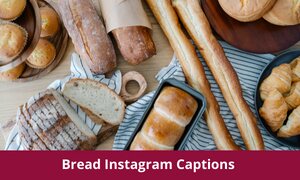 Bread Instagram Captions & Quotes