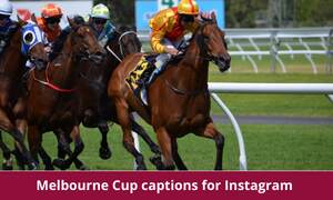 Melbourne Cup captions for Instagram