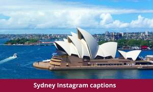 Sydney Instagram captions