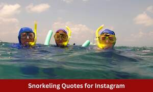 Snorkeling Quotes for Instagram