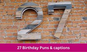27 Birthday Puns