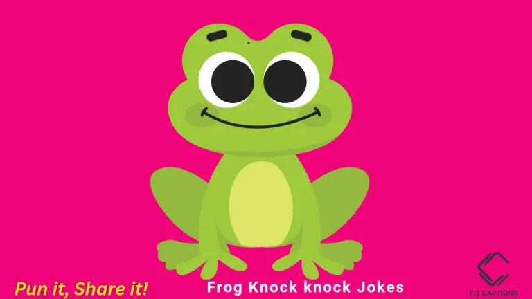 Frog Knock knock Jokes