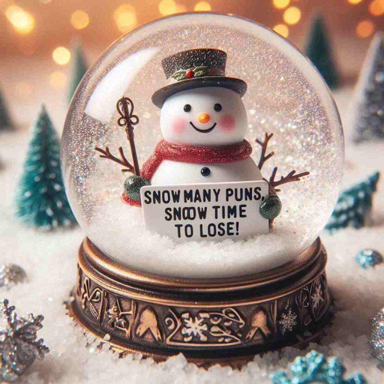 Snow Globe Puns