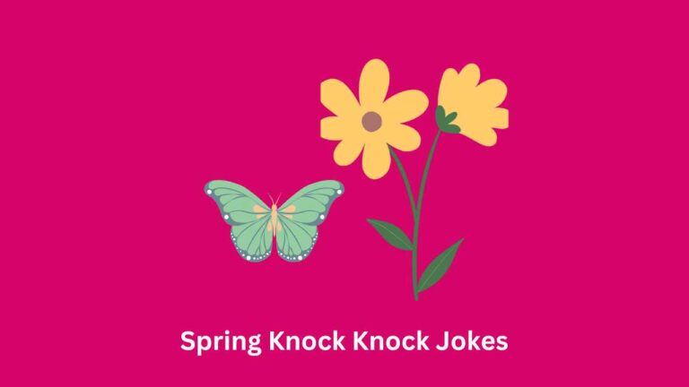Spring Knock Knock Jokes