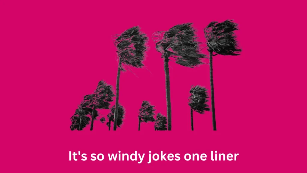 It's so windy jokes one liner.