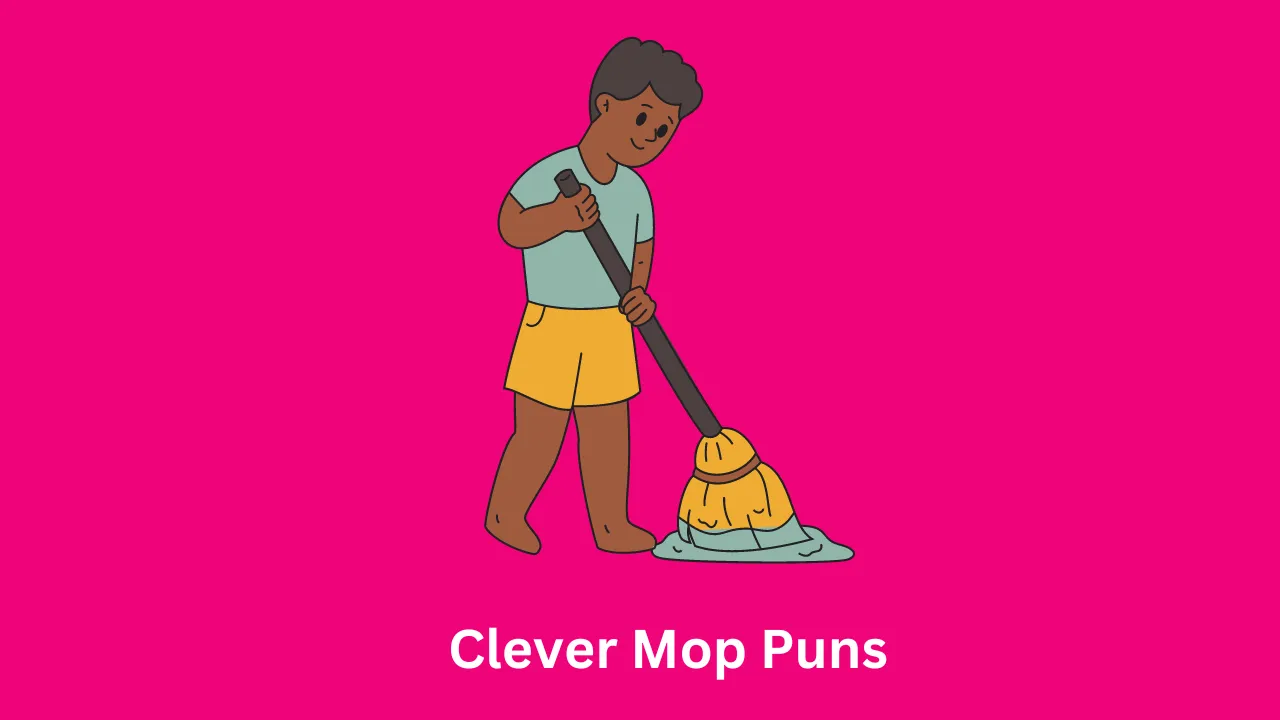 Clever Mop Puns