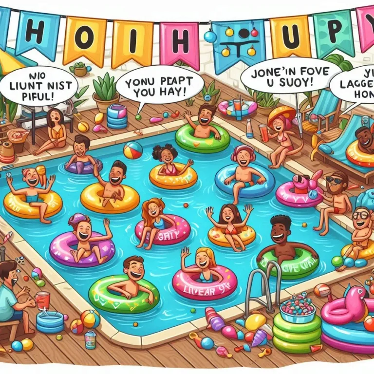 Pool Party Puns