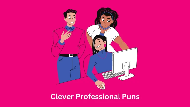 Clever Professional Puns