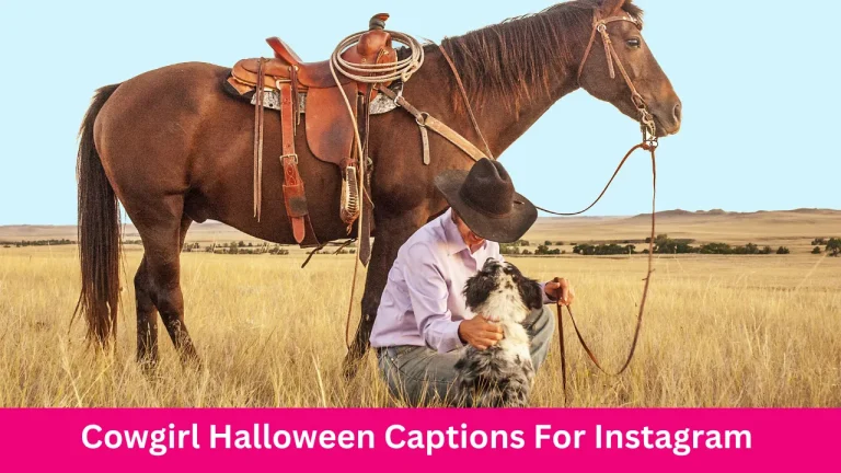 Cowgirl Halloween Captions For Instagram