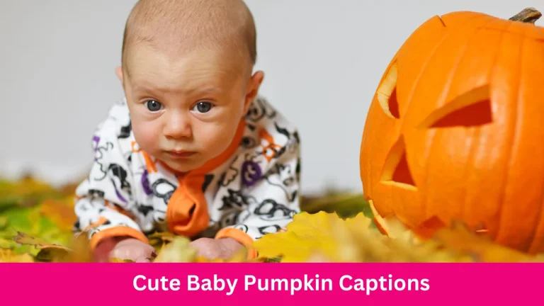 Cute Baby Pumpkin Captions