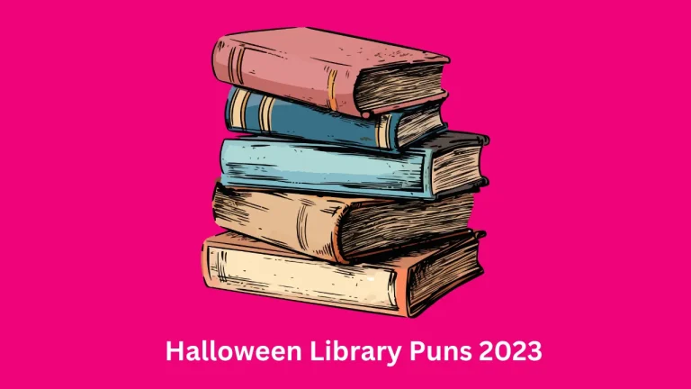 Halloween Library Puns 2023