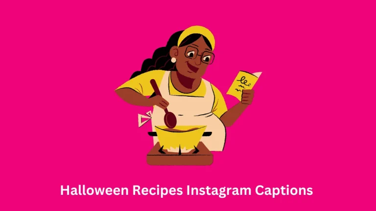 Halloween Recipes Captions