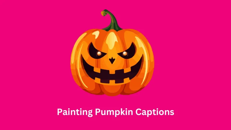 Painting Pumpkin Captions