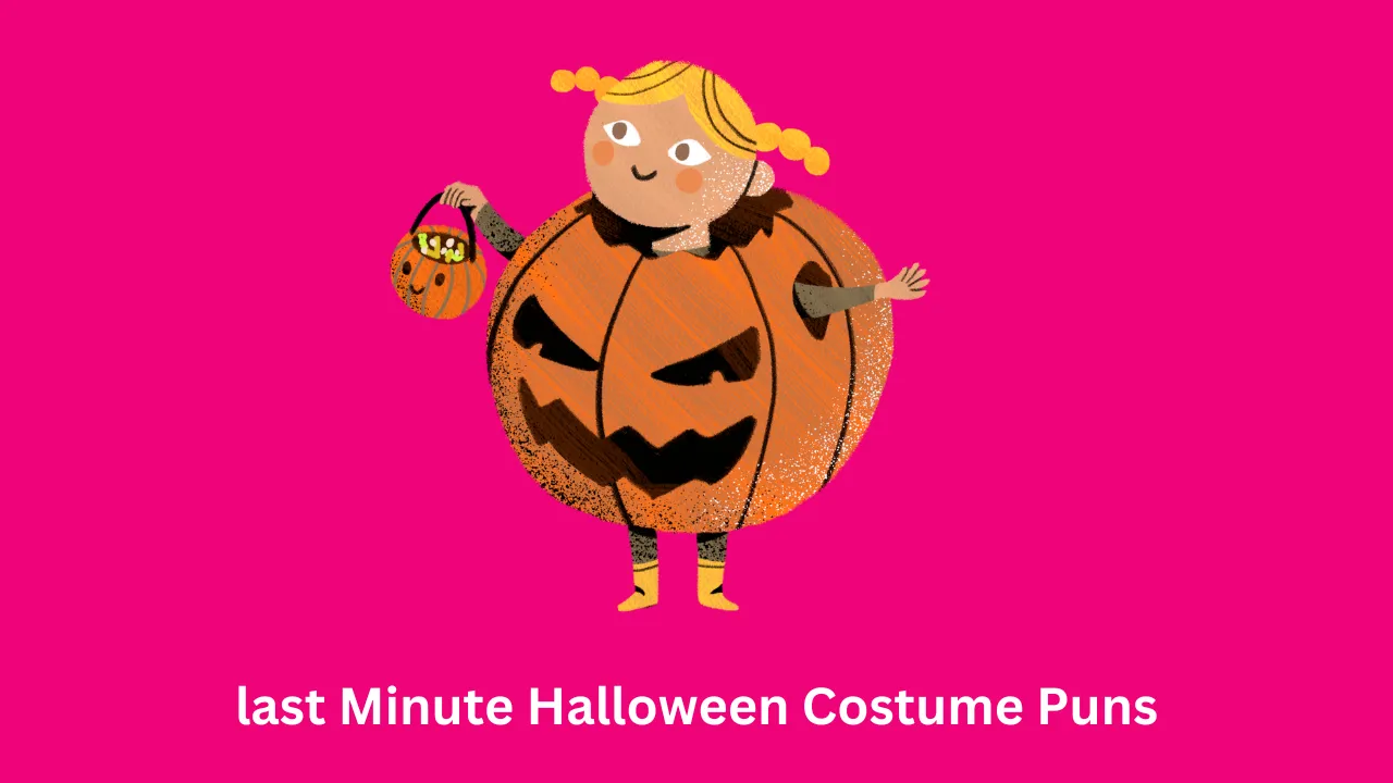 last Minute Halloween Costume Puns