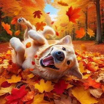 dog fall puns