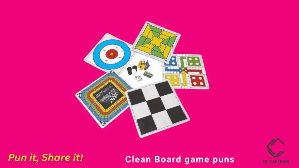 Clean Board game puns