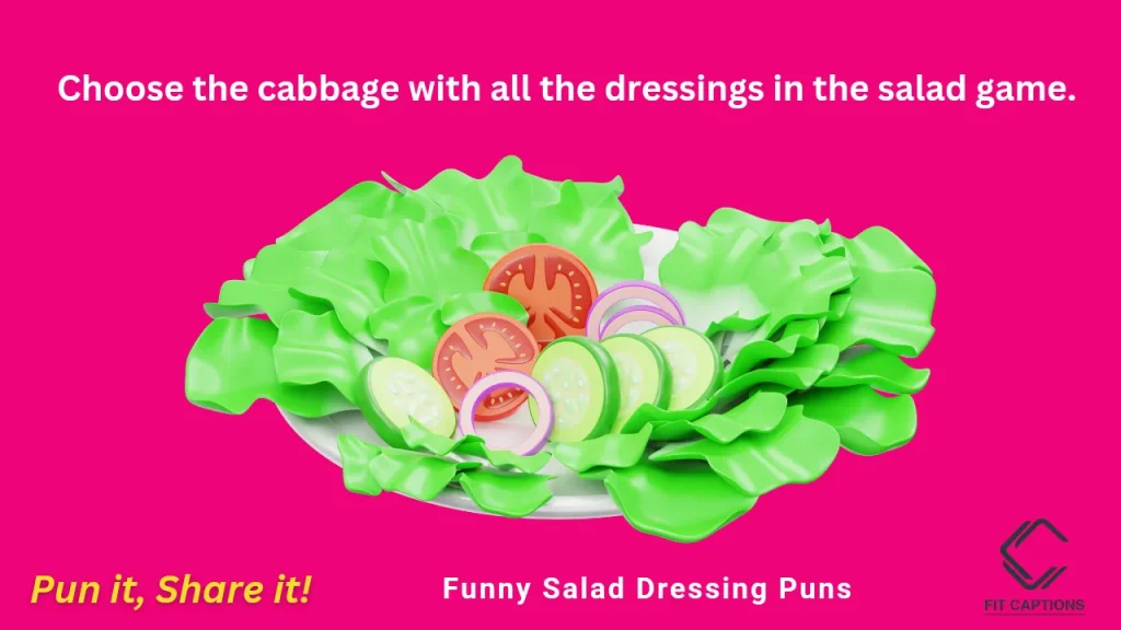 Funny Salad Dressing Puns 2