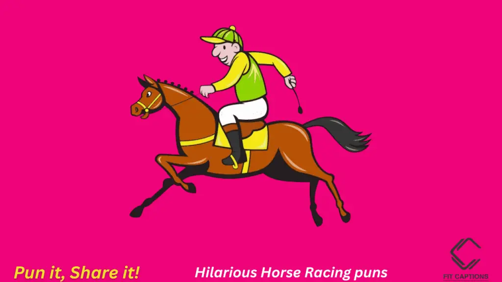 Hilarious Horse Racing puns