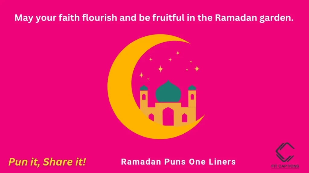 Ramadan Puns One Liners