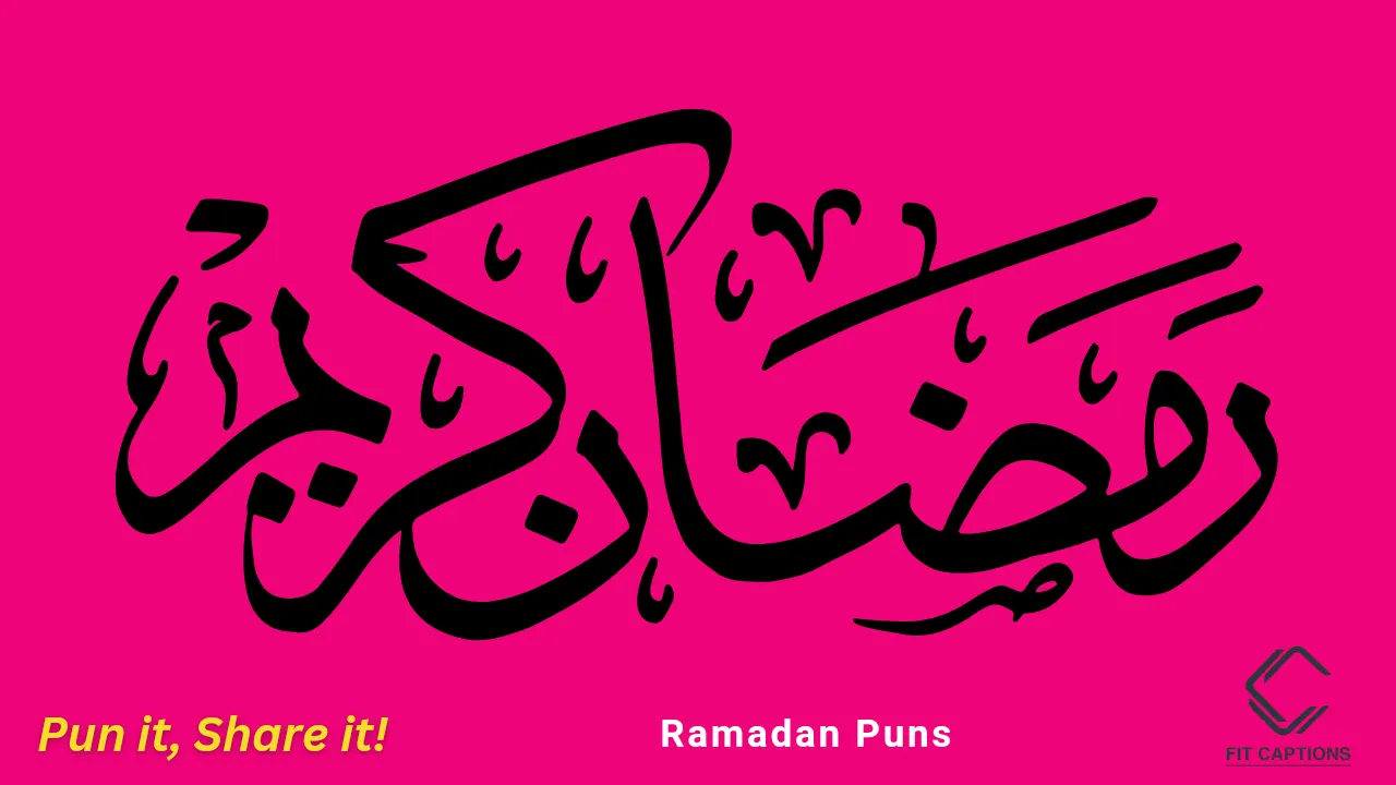 Ramadan Puns