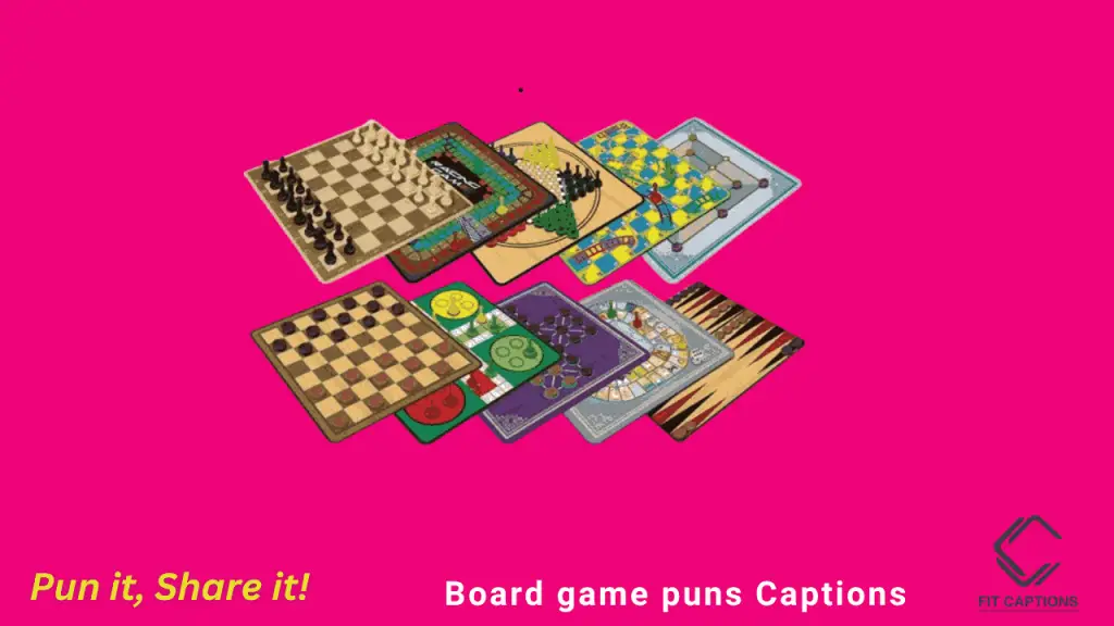 board game puns captions