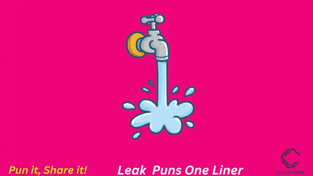 leak Puns One liner