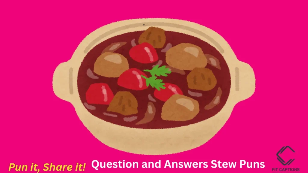 Question and Answers Stew Puns