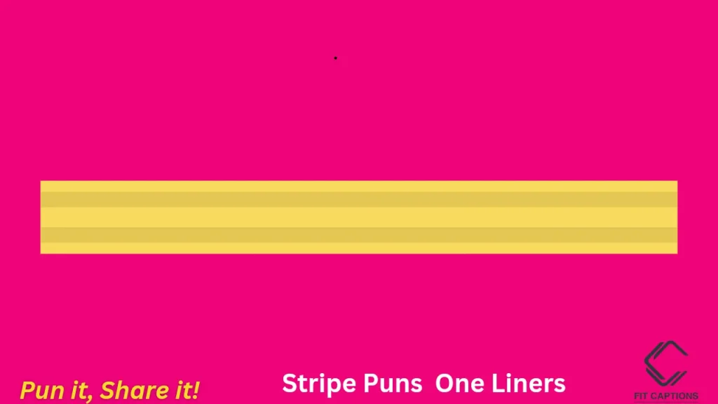 Stripe Puns One Liners
