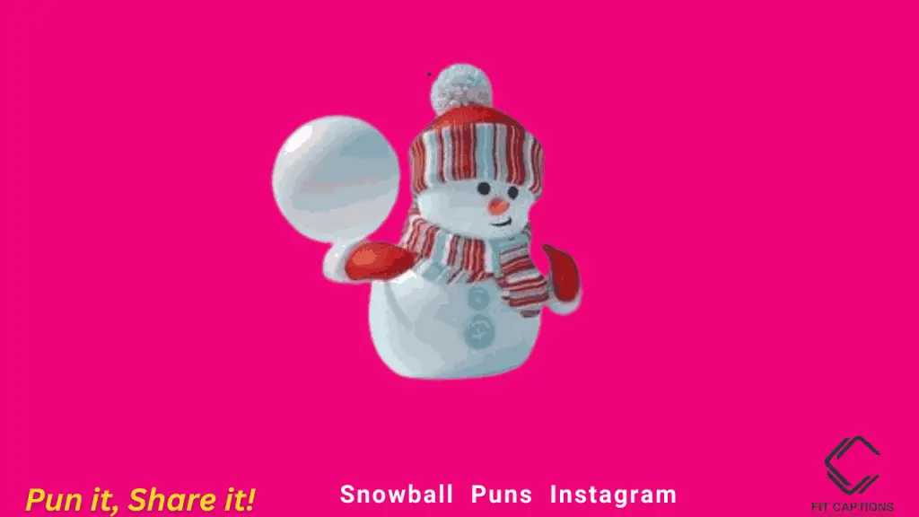 snowball puns Instagram 1