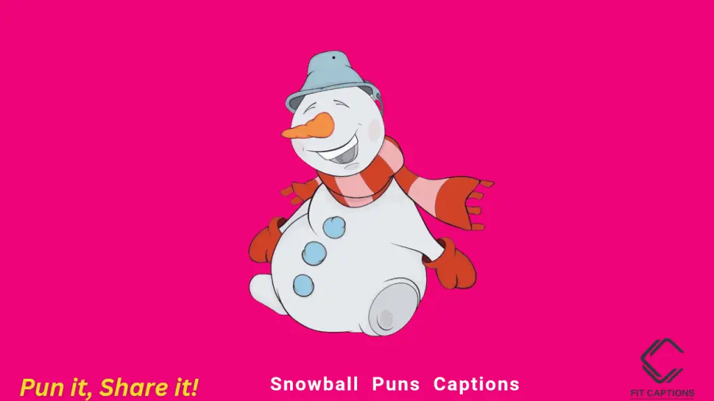 snowball puns captions