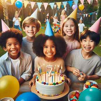 7th birthday puns