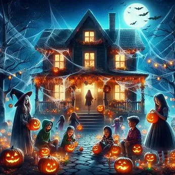 Halloween House Puns